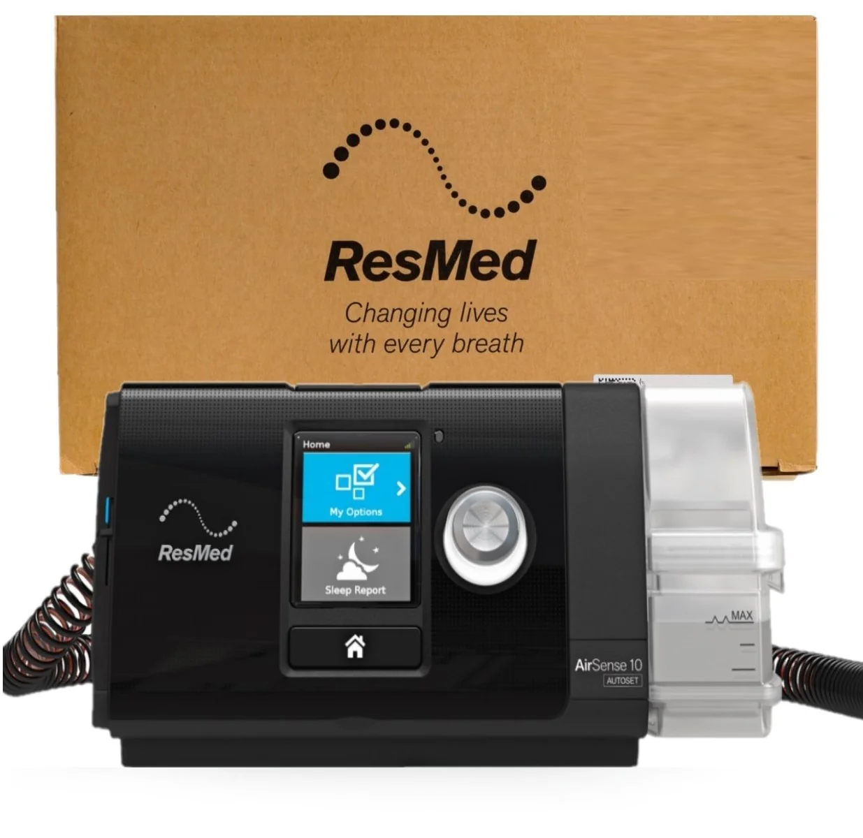 ResMed AirSense 10 AutoSet CPAP machine